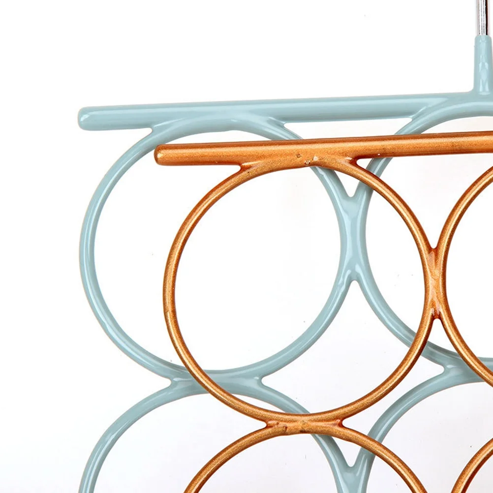 

Scarf Organizer Gold Hanging Wardrobe Scarves Tie Hanger Multi-purpose Rack Storage