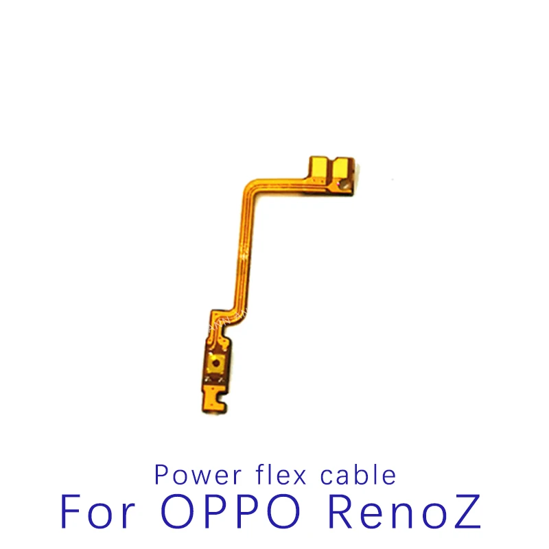 For OPPO Reno Ace 2 Z 2 2F 2Z 10X Zoom Power Volume Flex Cable Power Volume Side Buttons Keys Flex Ribbon Replacement Parts