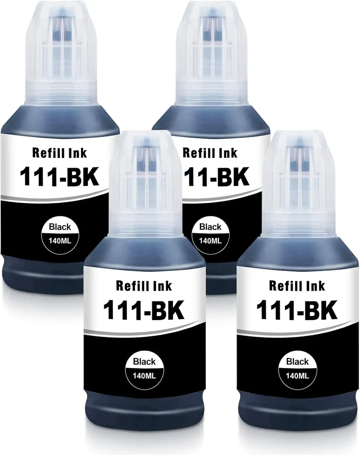 111 garrafa de tinta compatível com EP 111 tinta preta C13T03M140 para EP ET-M1100 ET-M1120 ET-M1140 ET-M1170 ET-M1180 ET-M2120 ET-M2140