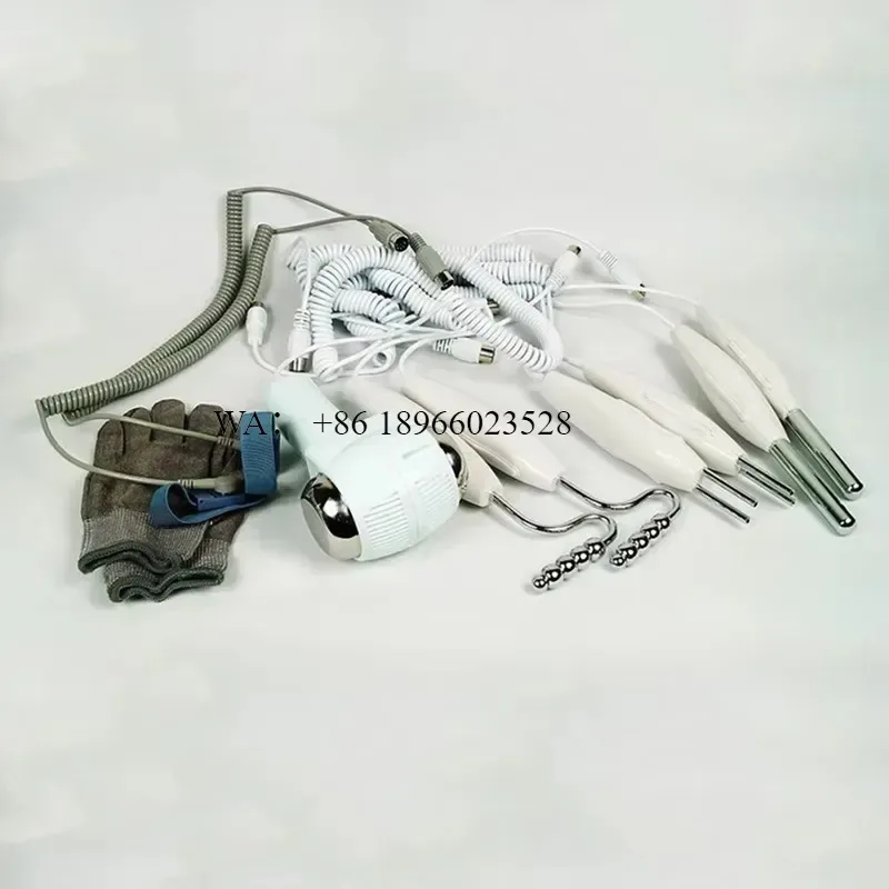WMWMNU Portable Multifunctional Microcurrent Tightening Hot Cold Hammer Glove Facial Toning Device with Ultrasonic