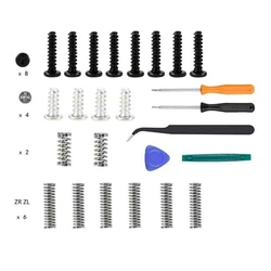 Replacement Full Set Screw Screws Springs For Nintendo Switch Console Joy-Con Down Repair Tools