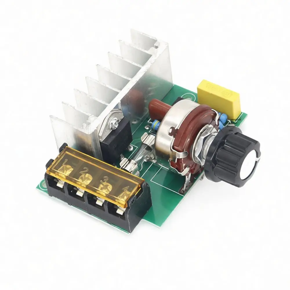 Universal 4000W SCR Voltage Regulator Module Dimming Speed Temperature Controller For DIY Electronic Hobbyist Tool
