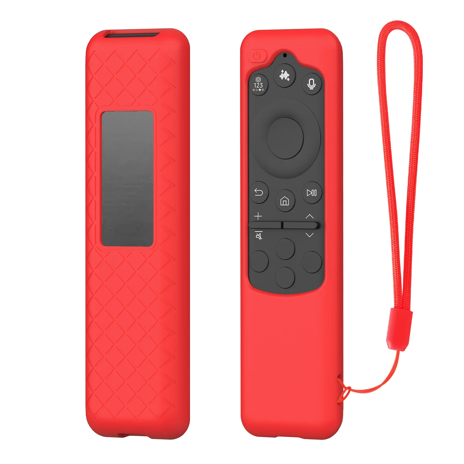 

Silicone Protective Case for Samsung BN59-01480A BN59-01455A TM2560E Remotes with Shock Absorption and Non-Slip Design