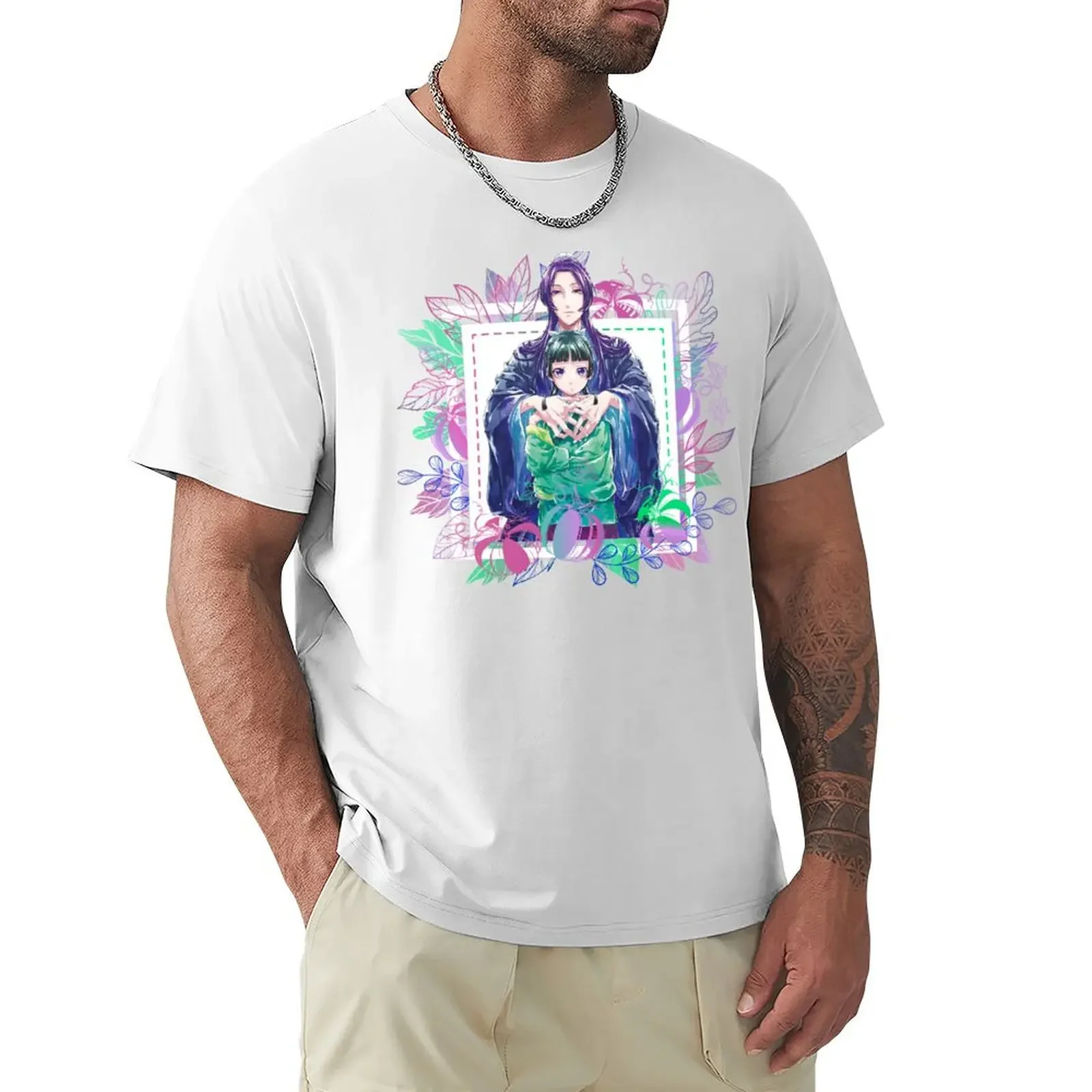 Copy of Kusuriya no Hitorigoto T-Shirt oversized t shirt customs design your own plus size tops customs mens champion t shirts