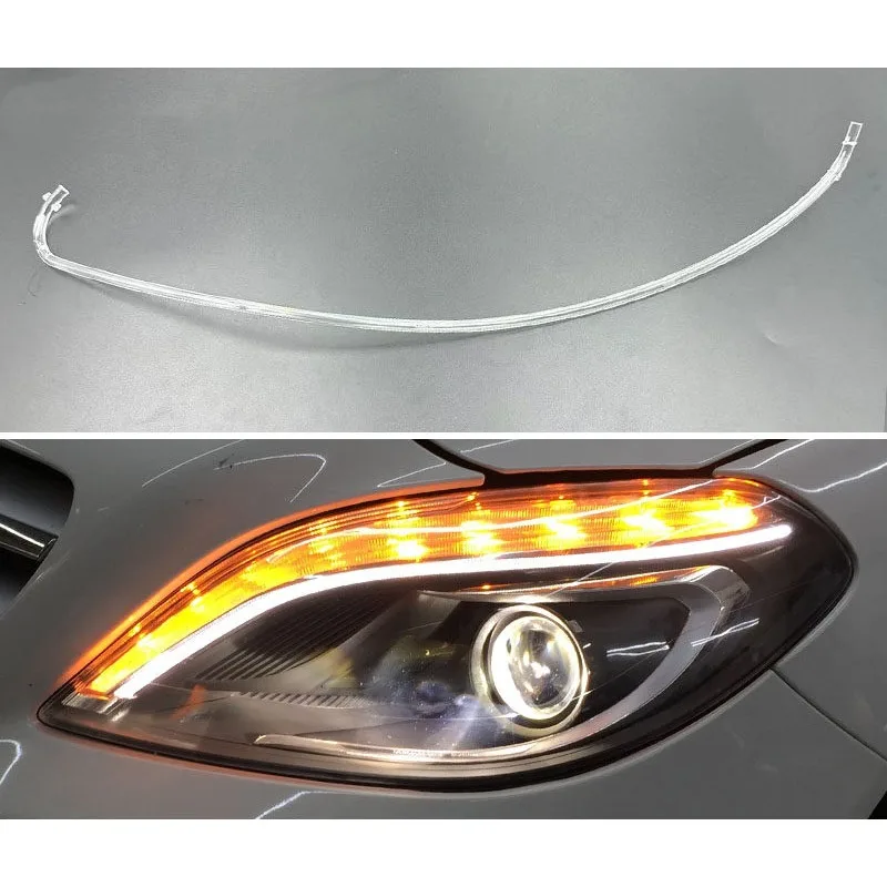 For 2013-15 Benz B-Class W246 Daytime Running Light Guide Strip 246 Headlight Guide Strip LED Tube Light Strip