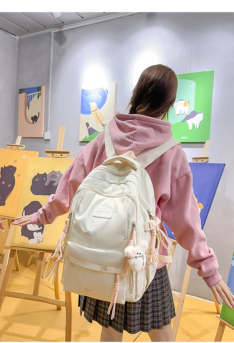 backpack for girls kids backpack Refreshing Light Large capacity school backpack Lovely Suitable for schooling and traveling