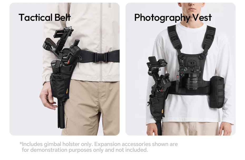 Ulanzi CB01 Kamera-Gimbal-Holster für DJI RS 3 Mini / RS 3 / RS 4 Mini / RS 4 Pro Langlebiges Kamera-Gimbal-Holster für Fotografie – Detail 8