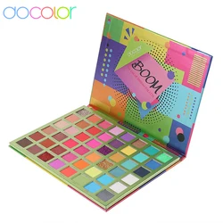 Docolor BOOM Eyeshadow Palette 48 Color Eye Shadow High Pigmented Matte Glitter Shimmer Long Lasting Waterproof Makeup Palette