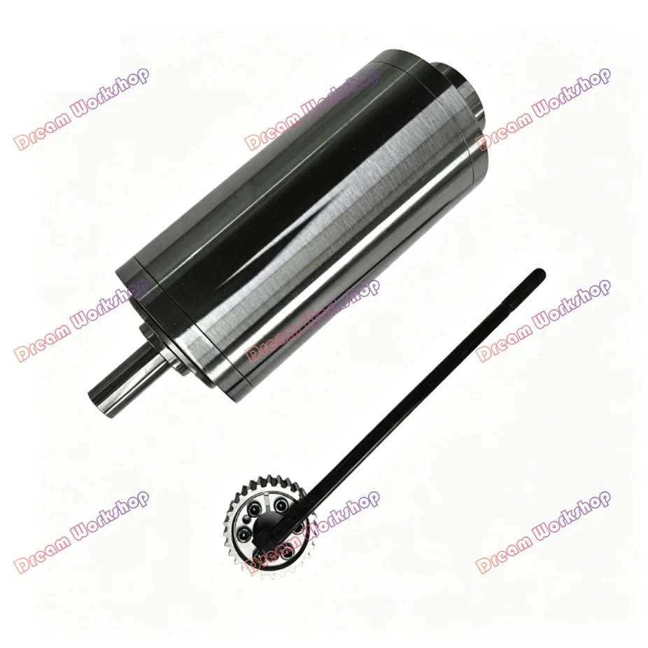 BT30 ISO20 spindle Unpowered manual tool change spindle 80mm 10000 rpm tool change CNC milling spindle pull rod tool change
