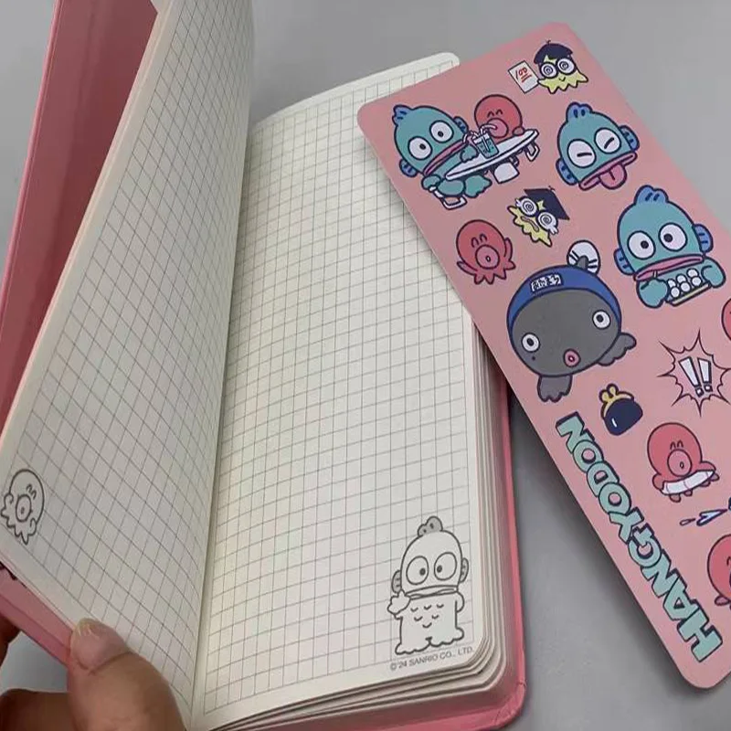 Kinbor Weekly Notebook Stickers Set, Adorable Ugly Fish Portable Diary Pocket Notepad, Manifestation Goals Planner for Yourself