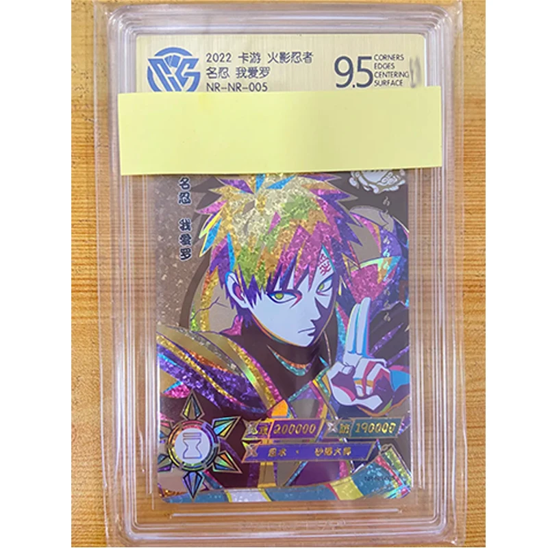 Kyou NR CCG9.5 1 ~ 23 serie Naruto Uchiha Madara Uzumaki Naruto Limited Edition Collection Card natale compleanno regalo giocattoli