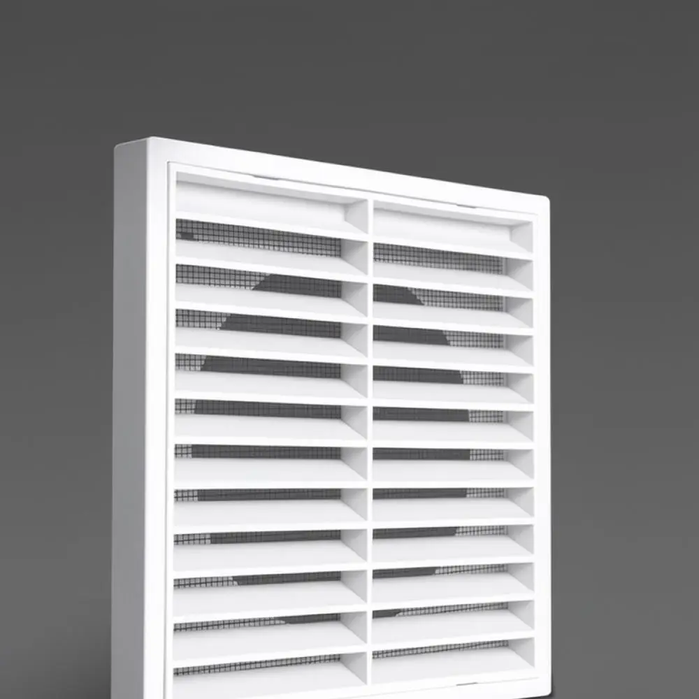 ABS Air Vent Louver Grille Round Cover Rainproof Hood For Dryer Exhaust Duct Ventilation System Wall Protector