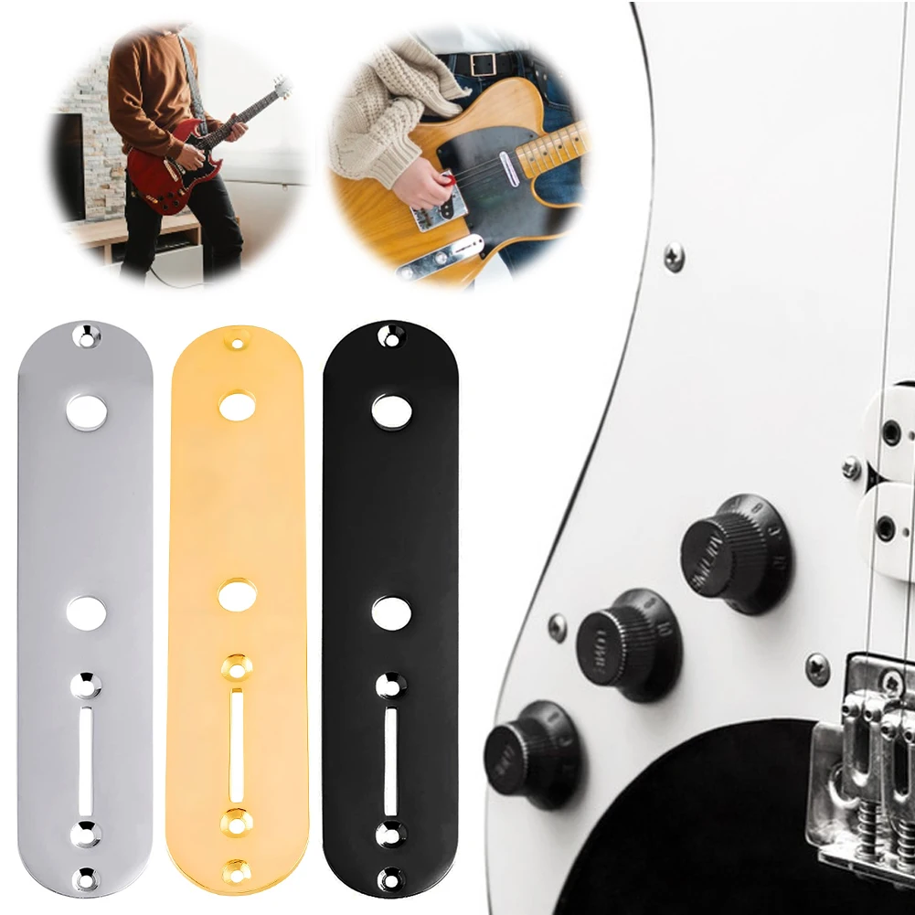 Guitar Parts Guitar Control Plate Mounting Plate with Screws for Fender Telecaster Tele Guitar