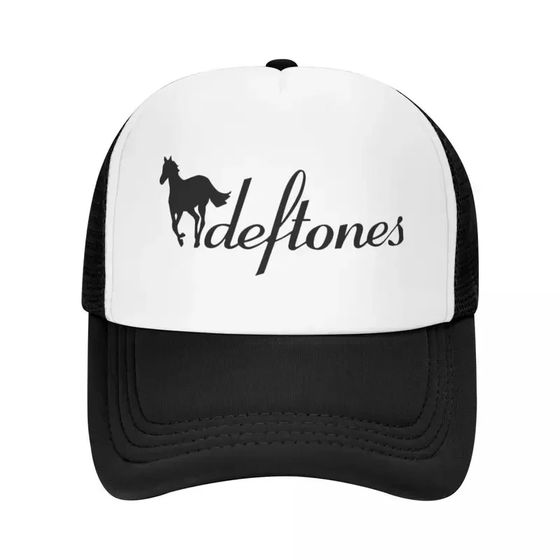 Y2K Deftones Logo Trucker Hats Unisex Baseball Cap