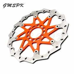 Motorcycle Replacement Floating Front Brake Disc Rotor Aluminum Brake Disk Fit for KTM 125 200 390 ABS DUKE 2013-2016