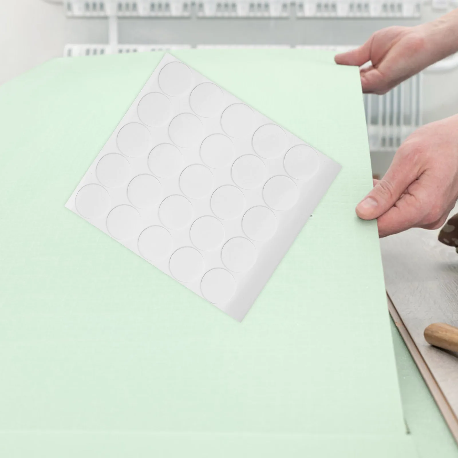

125pcs Double Sided Adhesive Dots Clear Removable Sticky Fixers For Photos Posters Balloons Decorations Party Scrapbook