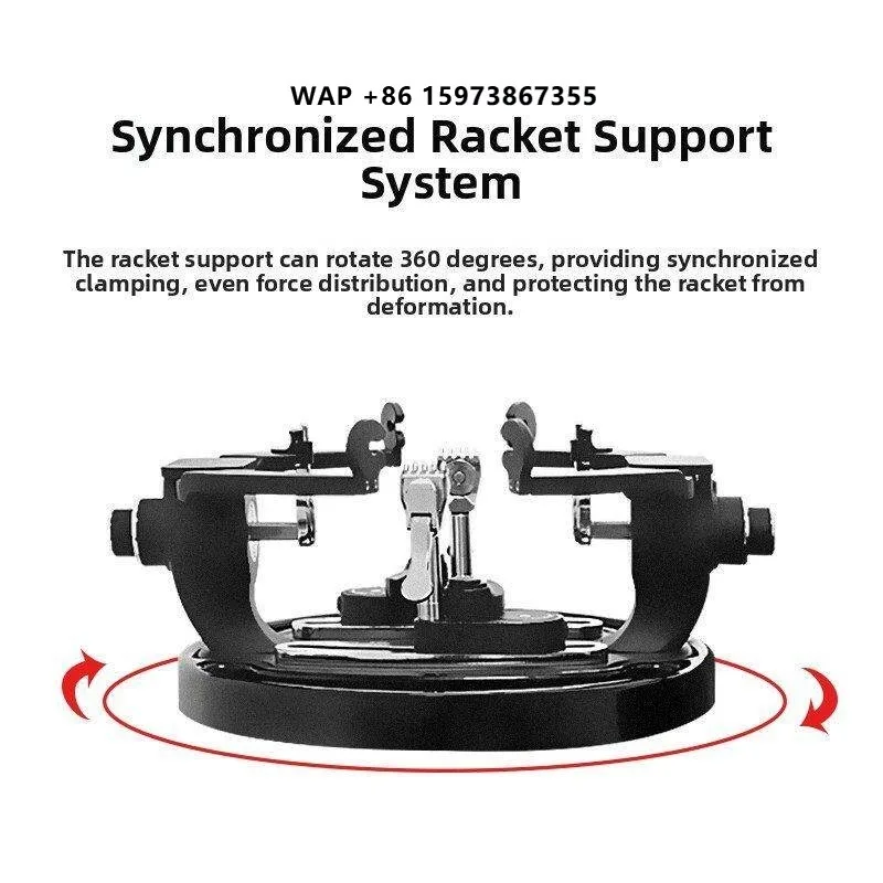 Badminton Stringing Machine High-end Professional Automatic LED Display Screen with U-shaped and Five-tooth Clamp Model S2169