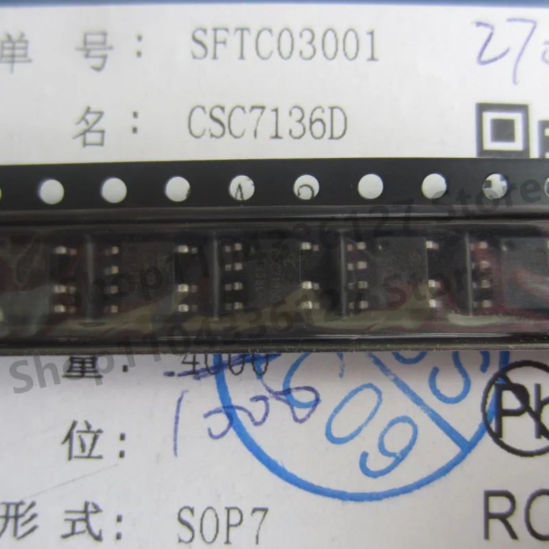 10 قطعة/العلامة التجارية الجديدة الأصلي Ic التصحيح Csc7136B Csc7136D انخفاض استهلاك الطاقة الأصلي حافة ردود الفعل Ac-Dc سائق الدائرة رقاقة