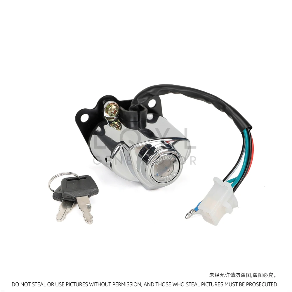 دراجة نارية مفتاح إشعال خزان الوقود الغاز غطاء قفل مفاتيح مجموعة لهوندا الظل VLX VT 600 750 1991-2013 #3