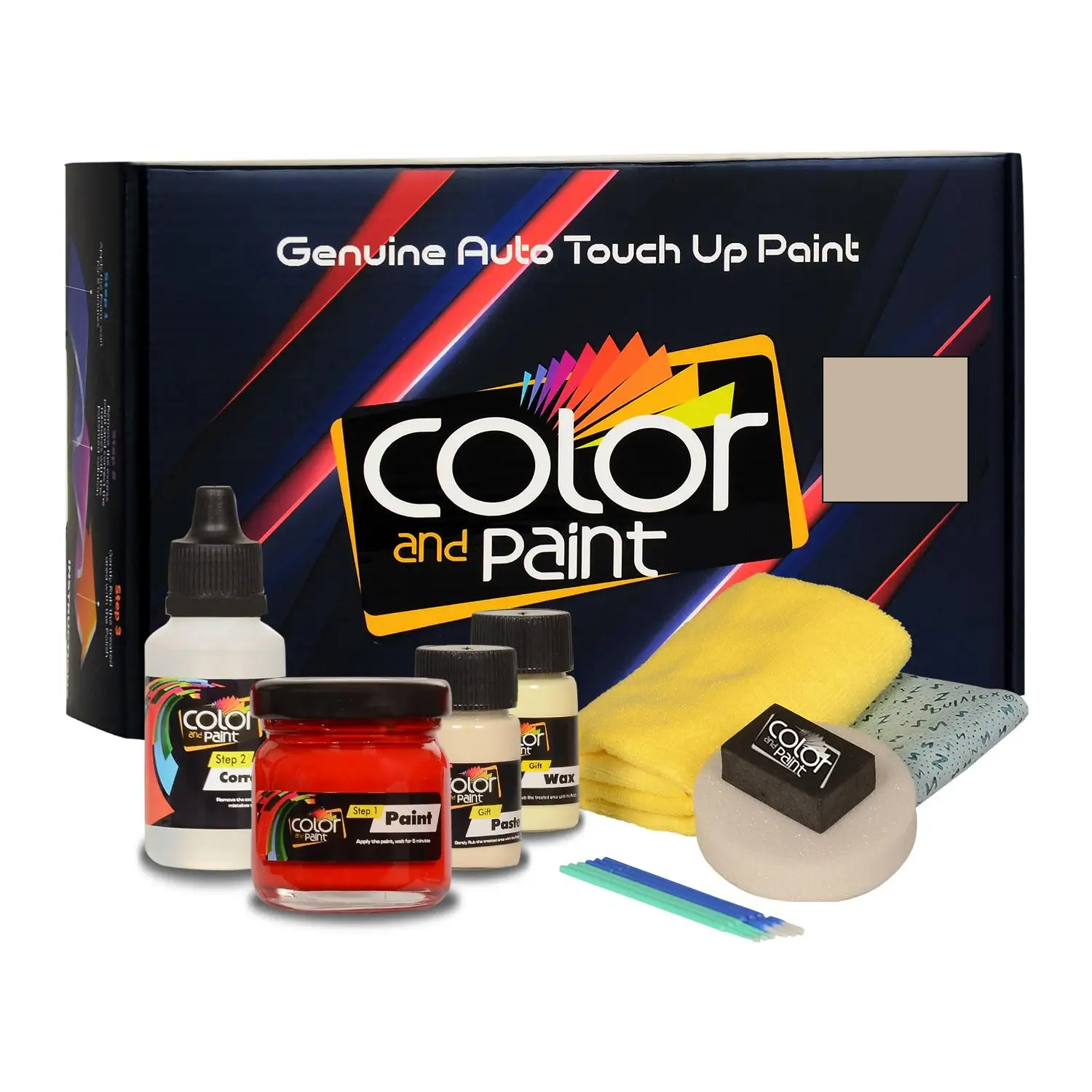 

Color and Paint compatible with Ford America Automotive Touch Up Paint - HARVEST GOLD MET - B2 - Plus Care