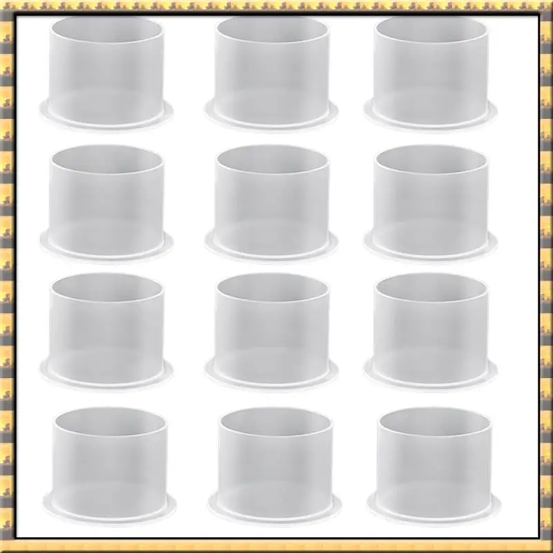 

Hot Sale Tattoo Ink Caps,1000Pcs Medium Ink Caps Disposable Tattoo Ink Cups With Base Clear Plastic Pigment Tattoo Caps