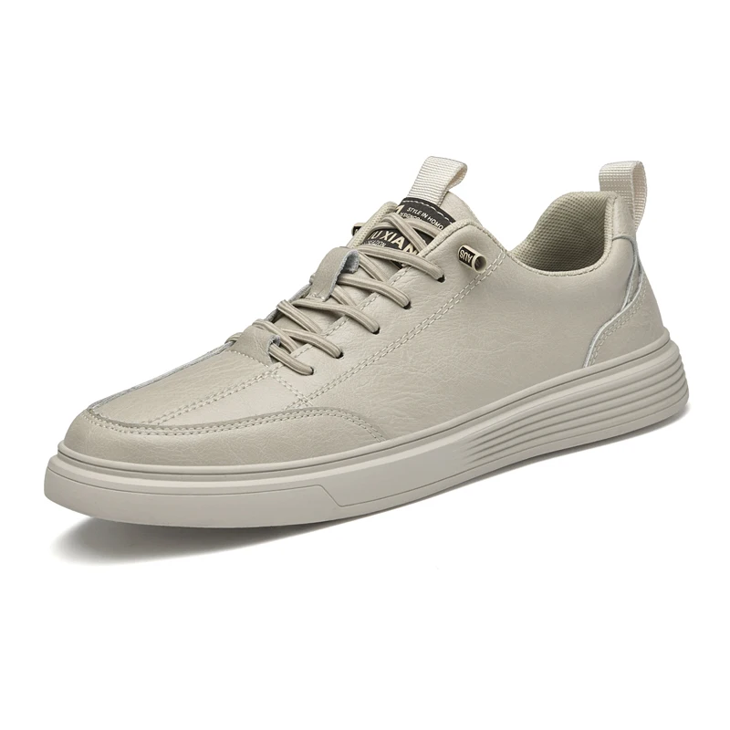 

The 2025 New Style of Fashionable and Versatile Men's Shoes for Street Outings and Summer Genuine Leather Casual Sneakers