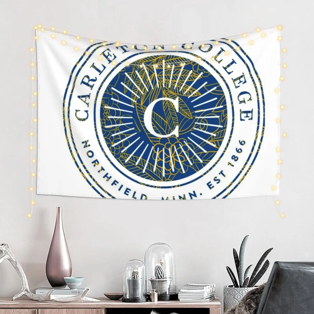 Carleton college blooms Tapestry Wallpaper Bedroom Decoration Pictures Room Wall Decoration Room Tapestry