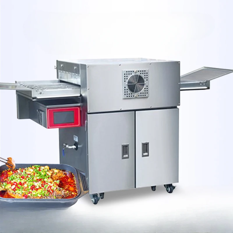 Chain touch screen fish grill CF-E-18-A commercial fully automatic tracked smokeless machine fish grill shop