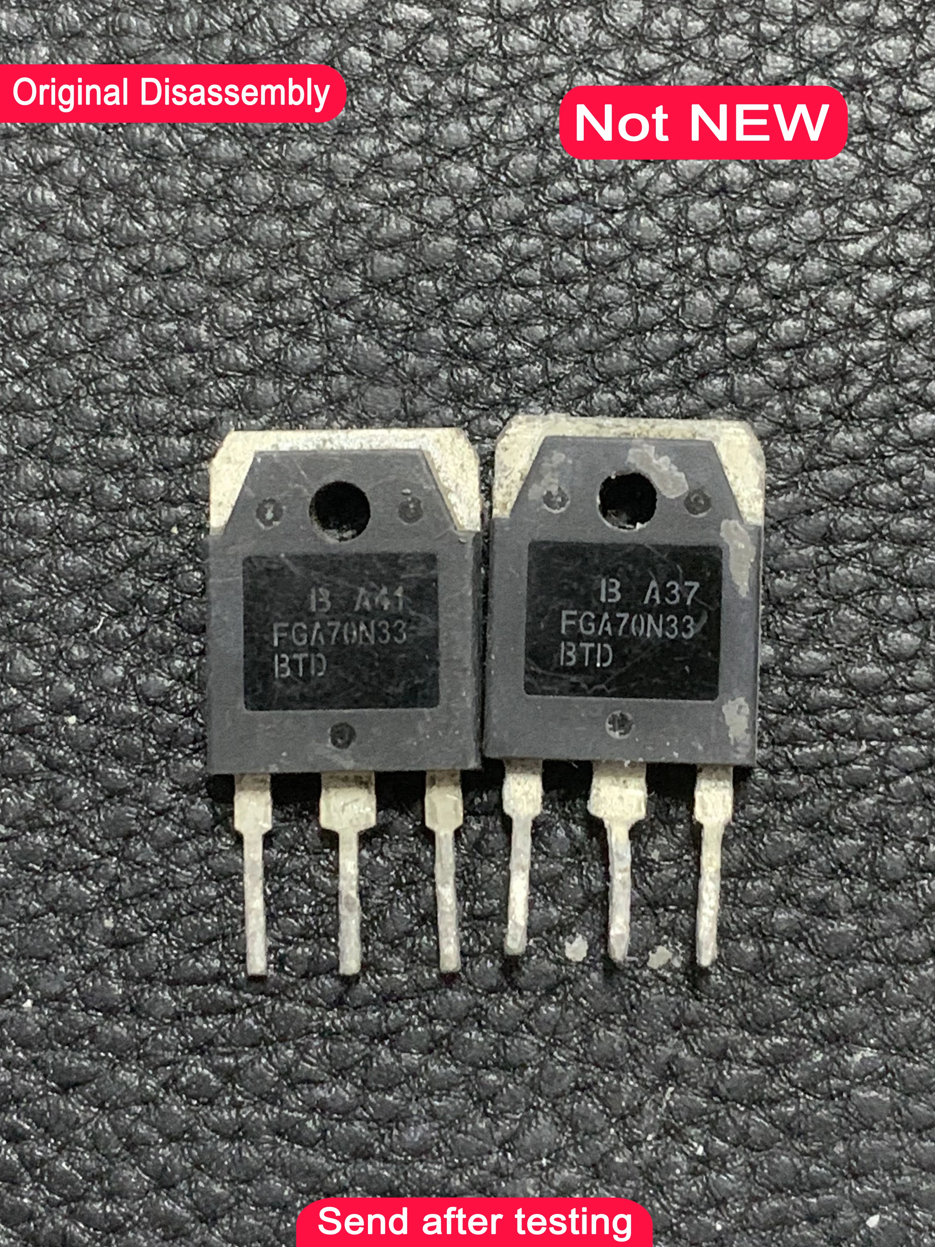 Used 5pcs FGA6540WDF FGA6560WDF FGA60N60 FGA60N65 FGA40N65SMD FGA70N33 FGA90N30 FGA90N33ATD FGA70N33BTD Original disassembly