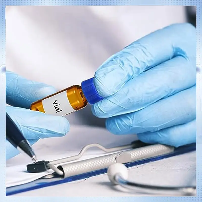 A82Q-100PCS  HPLC/GC Vials 9-425 Lab Amber Vials Sample Vial Screw Cap Writing Patch Brown