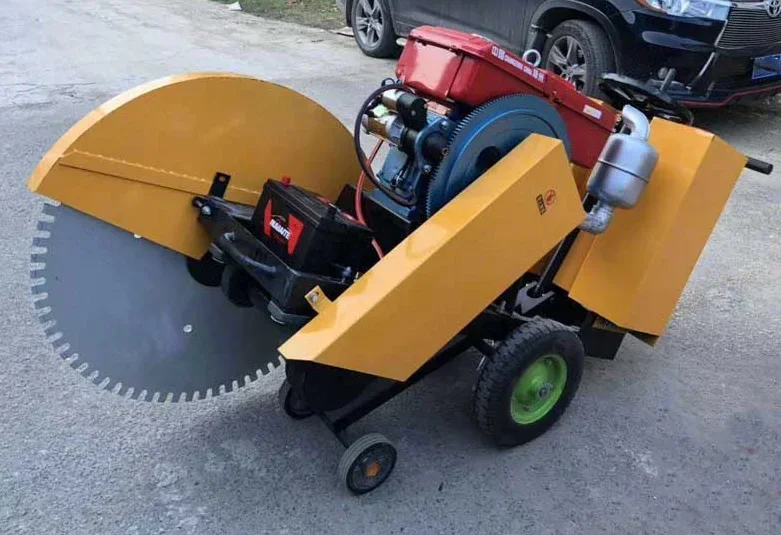 

Diesel Engine Asphalt Concrete Pavement Cutting Machine Water Jet Cutting Machine