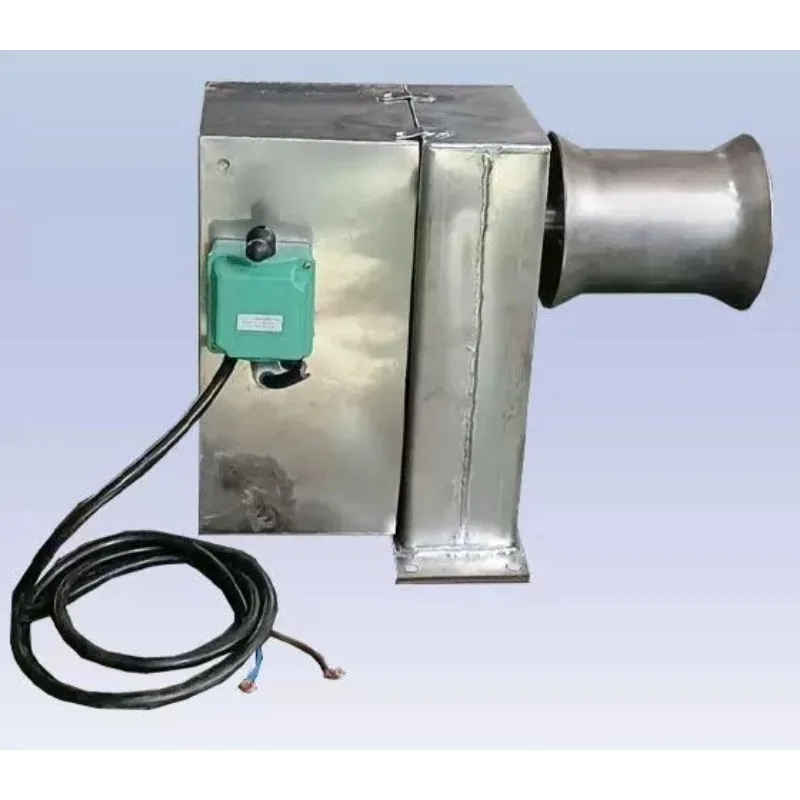 For Marine Electric Anchor Hoist, Single Wheel Horizontal Stainless Steel, Rope Hoist 24 Volts 1200 Watts