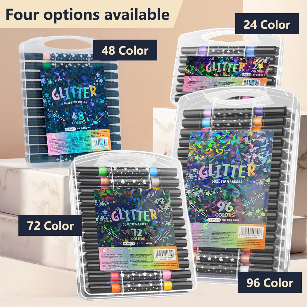 24-96 Color Glitter…