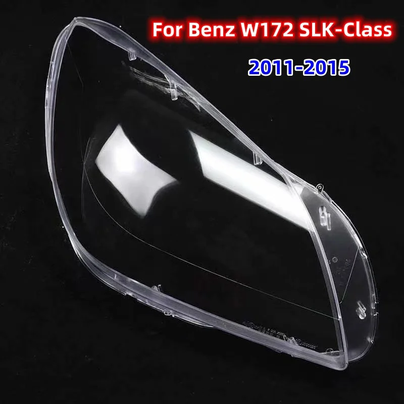 لمرسيدس بنز W172 SLK-Class 2011-2015 الجبهة سيارة غطاء المصباح عدسة قذيفة غطاء المصباح عاكس الضوء كشافات قناع خفيف