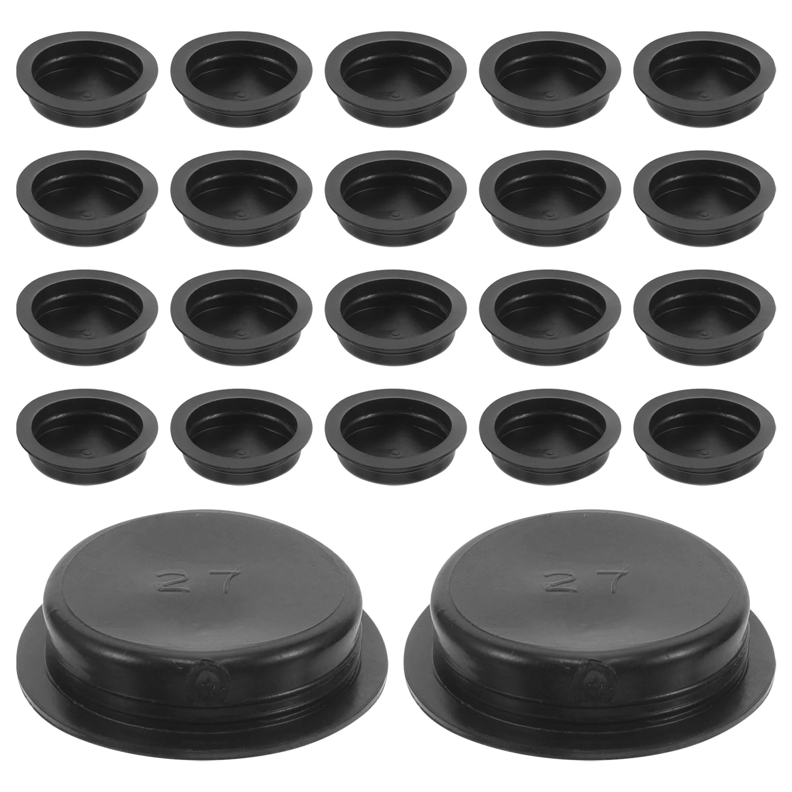 50 pcs Round Rubber Plugs Small Saving Pot Plugs Piggy Bank Stopper Coin Bank Plugs round plugs rubber saving pot stopper