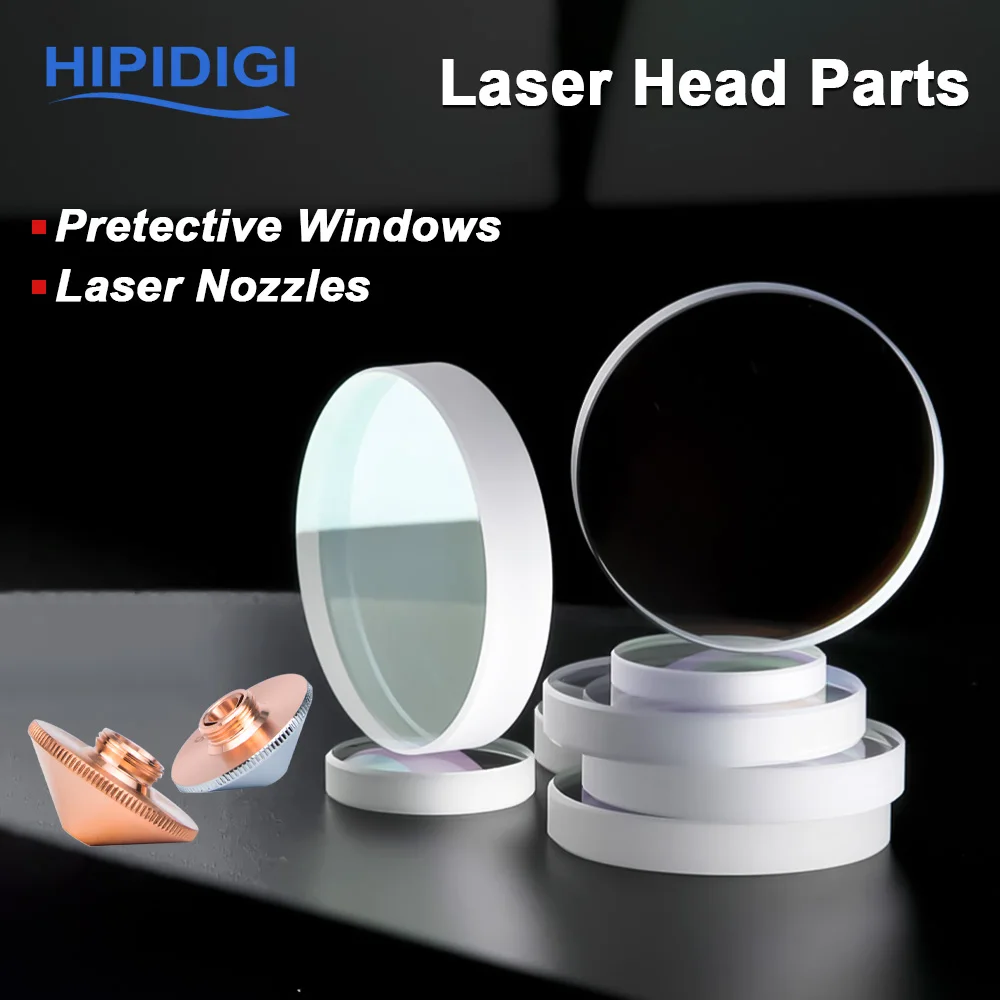 Fiber Laser Protective Lens Laser Nozzles Laser Protection Windows for Raytools Laser Cutting Parts WSX Bodor 37x7