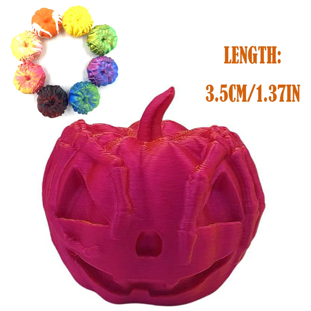 3d Gedrukt Speelgoed Skelet Hand Pompoen Model Figuren Halloween Ornament Nieuwigheid Schedel Terreur Decoraties Desktop Kinderen Speelgoed Geschenken