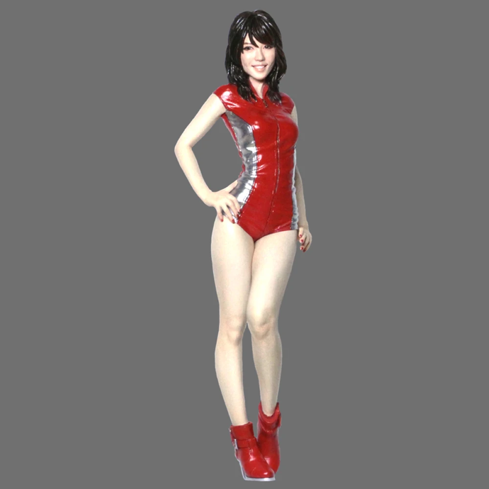 1/12 Swimsuit girl, Resin Model figure, GK, Japanese characters, Unassembled and unpainted kit