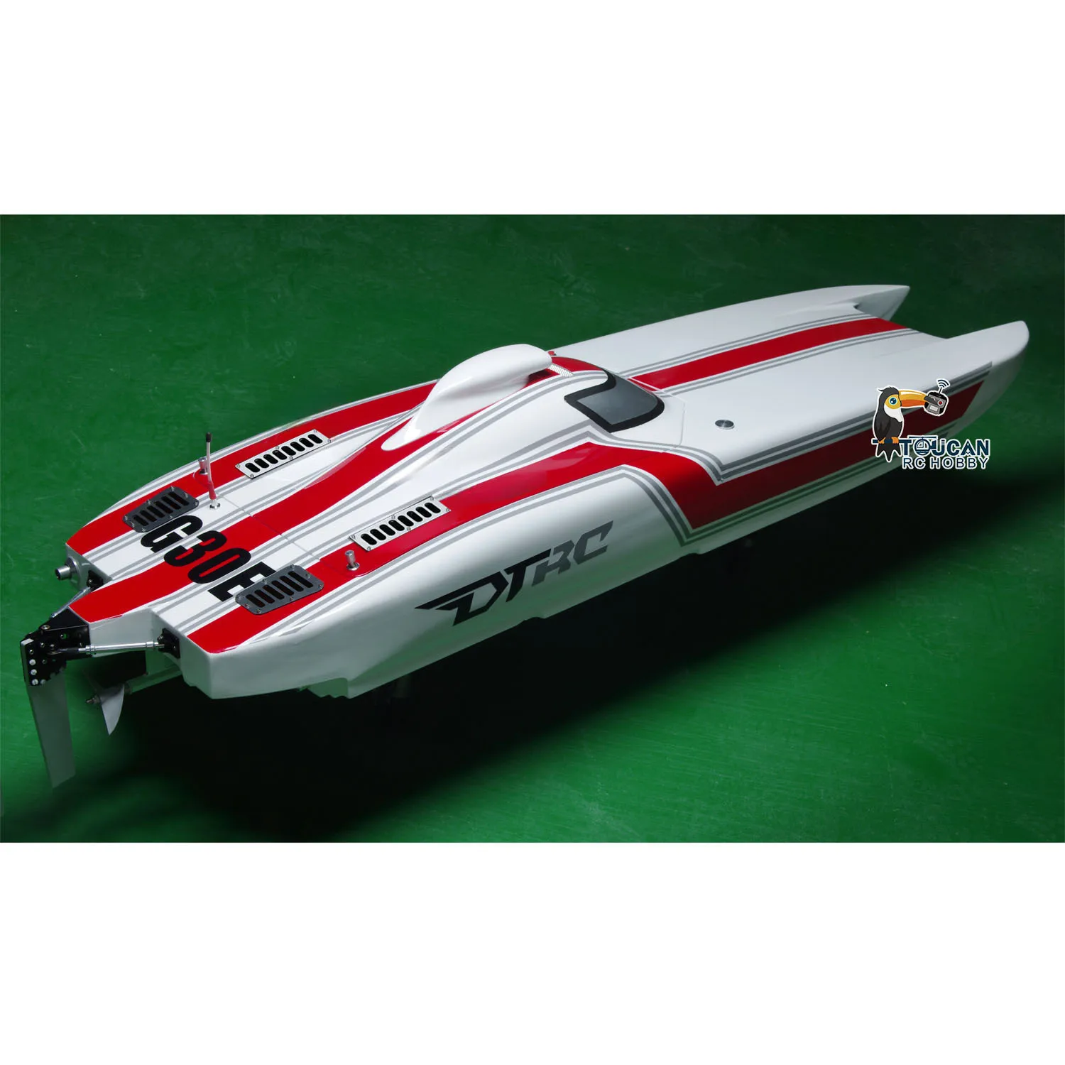 

DTRC G30E, изготовленный из кевлара 30CC, газовые гонки ARTR, радиоуправляемая лодка, модель без радиосистемы, скоростной катер, игрушки для мальчиков TH20170-SMT7