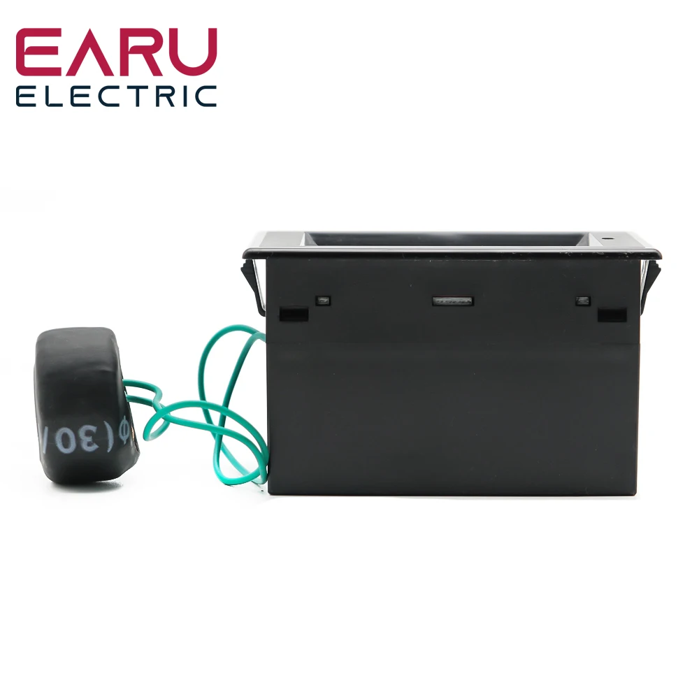 D69-2049 مقياس رقمي متعدد 100A التيار المتناوب 40-300 فولت الطاقة الكهربائية الفولتميتر مقياس التيار الكهربائي محلل واط فولت كيلووات في الساعة 220 فولت LCD