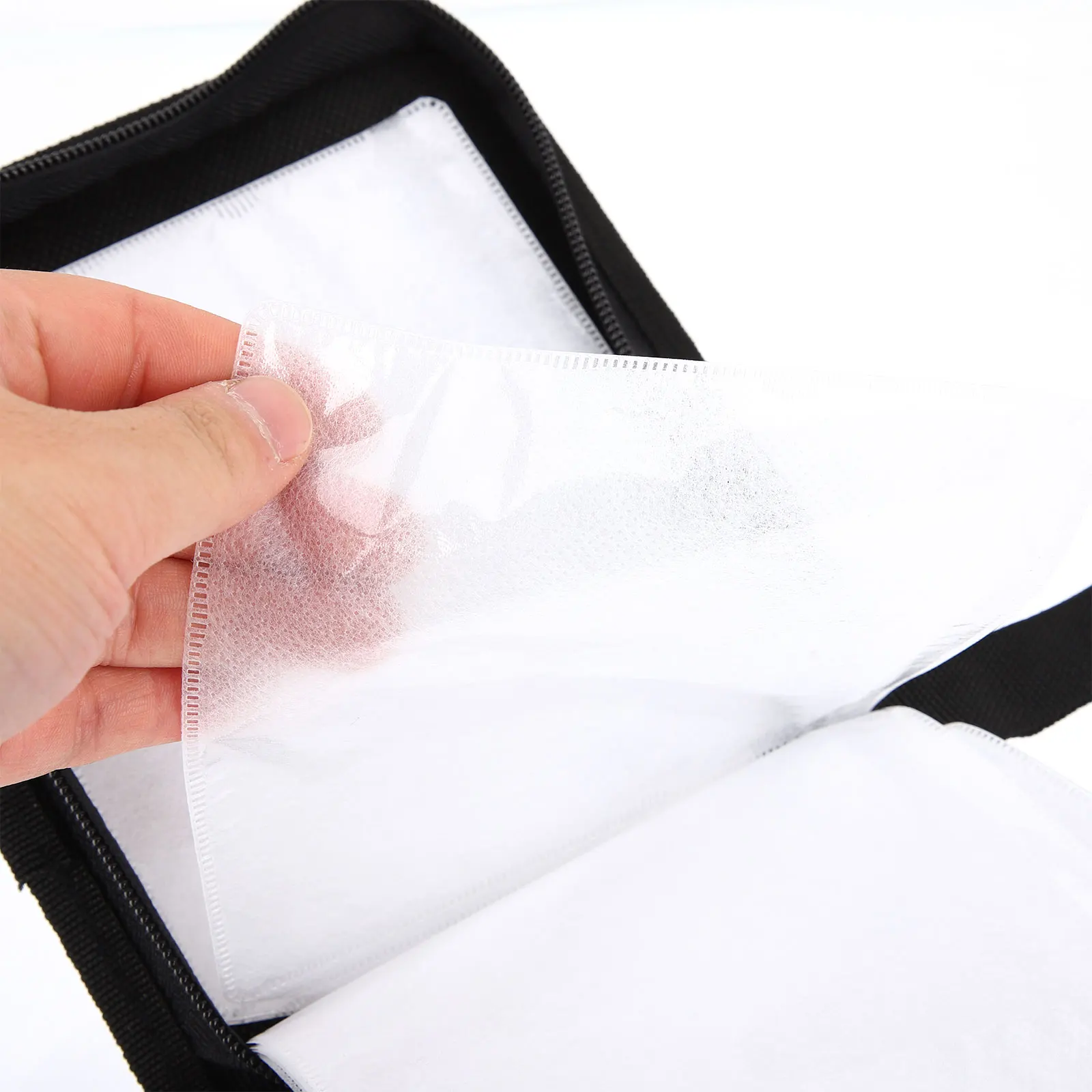 

Портативные чехлы для компакт-дисков, кошелек, сумка для хранения дисков, компактный держатель-органайзер для DVD, 40-емкостный чехол для музыкальных дисков