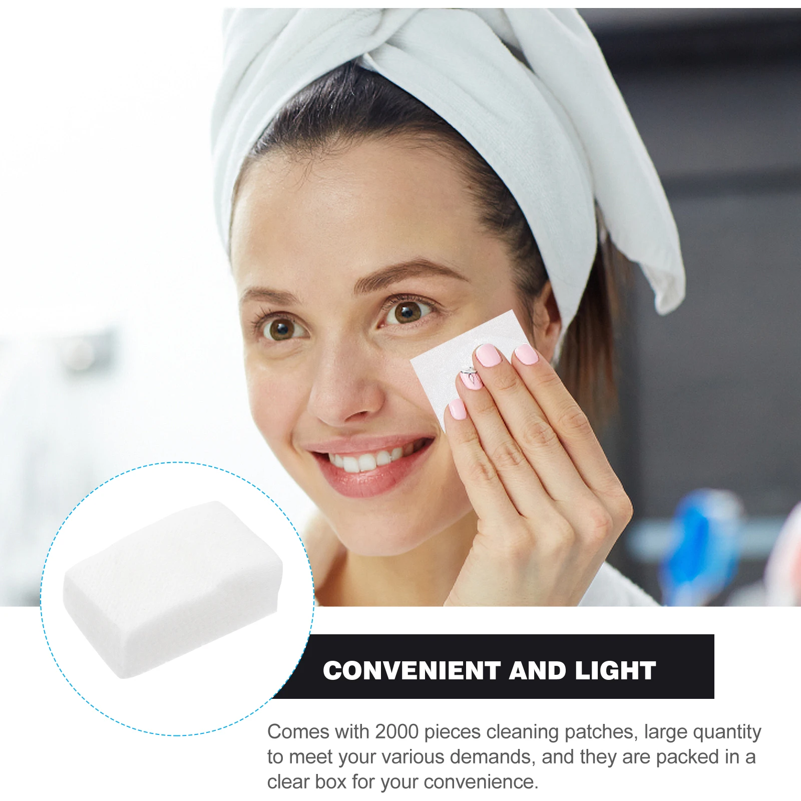 450 قطعة مناديل الأظافر خالية من الوبر جل مزيل طلاء الأظافر منصات مانيكير باديكير مسمار الفن القطن الإعدادية الأنظف هلام مزيل طلاء الأظافر #6