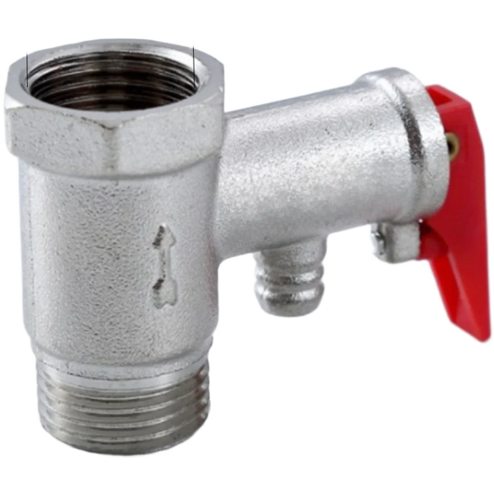 Brass Water Heater Safety Valve with Pressure Relief and Functions Designed for Long-Term Operational Reliability