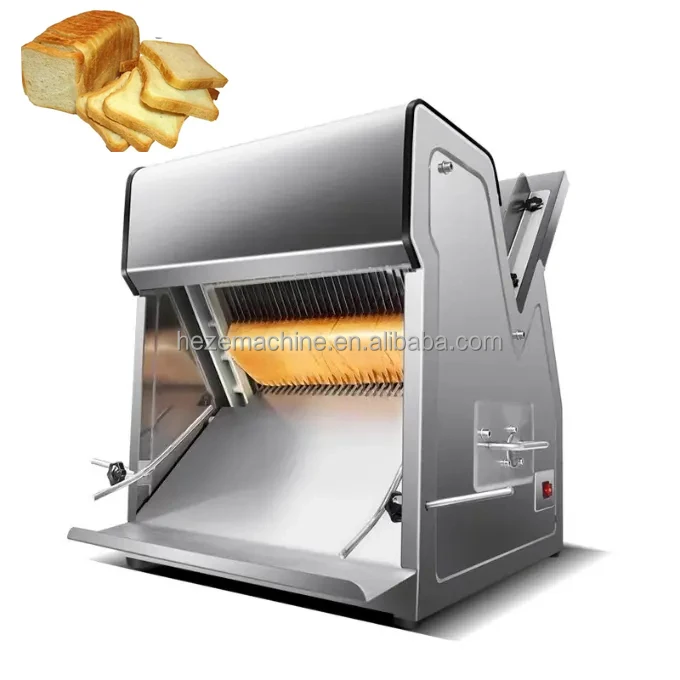 6.5mm 8mm 10mm 12mm Golden Chef Commercial Bread Slicer Adjustable Bread Cutting Machine 31 Pcs Bread Slicer Price