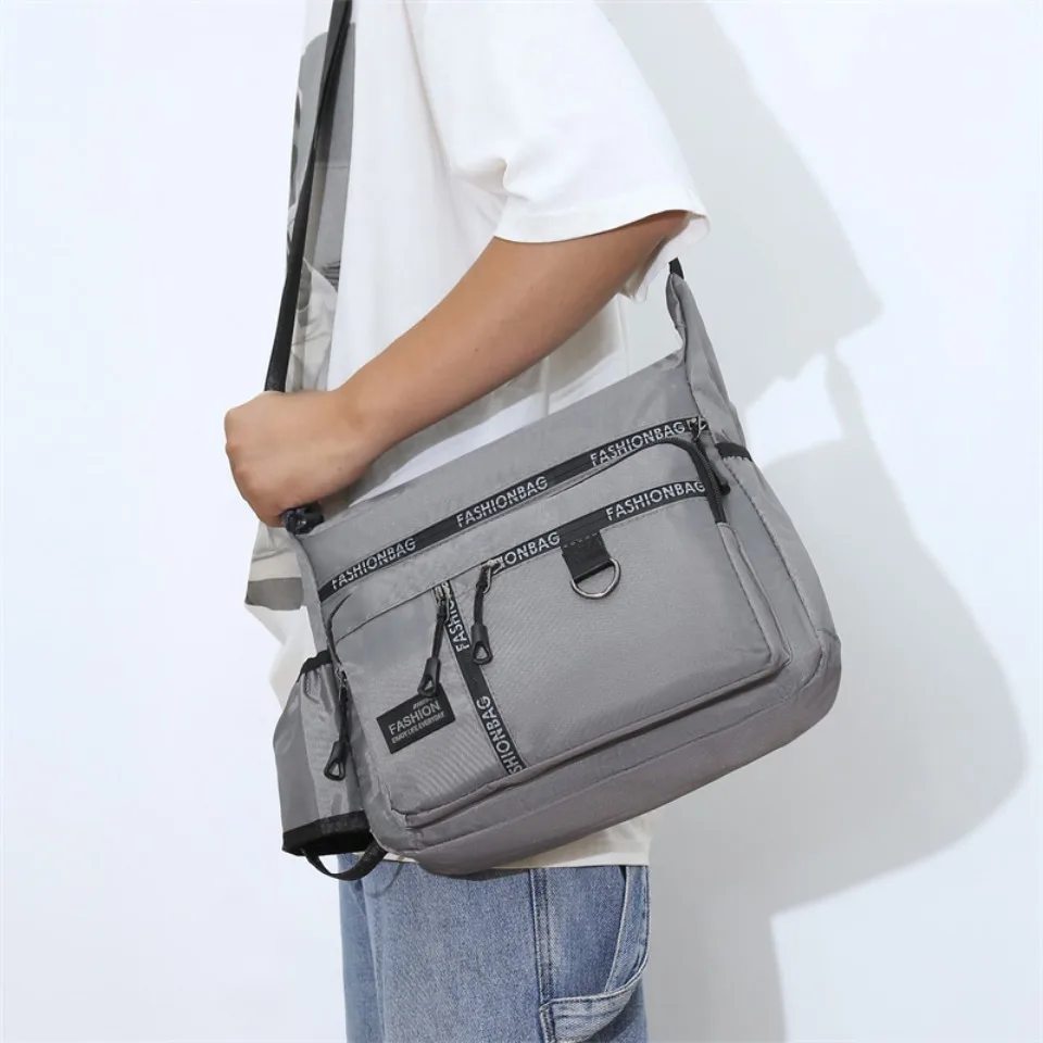 

Мужская сумка через плечо, большая вместительная сумка-мессенджер для деловых поездок, сумки на плечо для отдыха, мужские противоугонные сумки