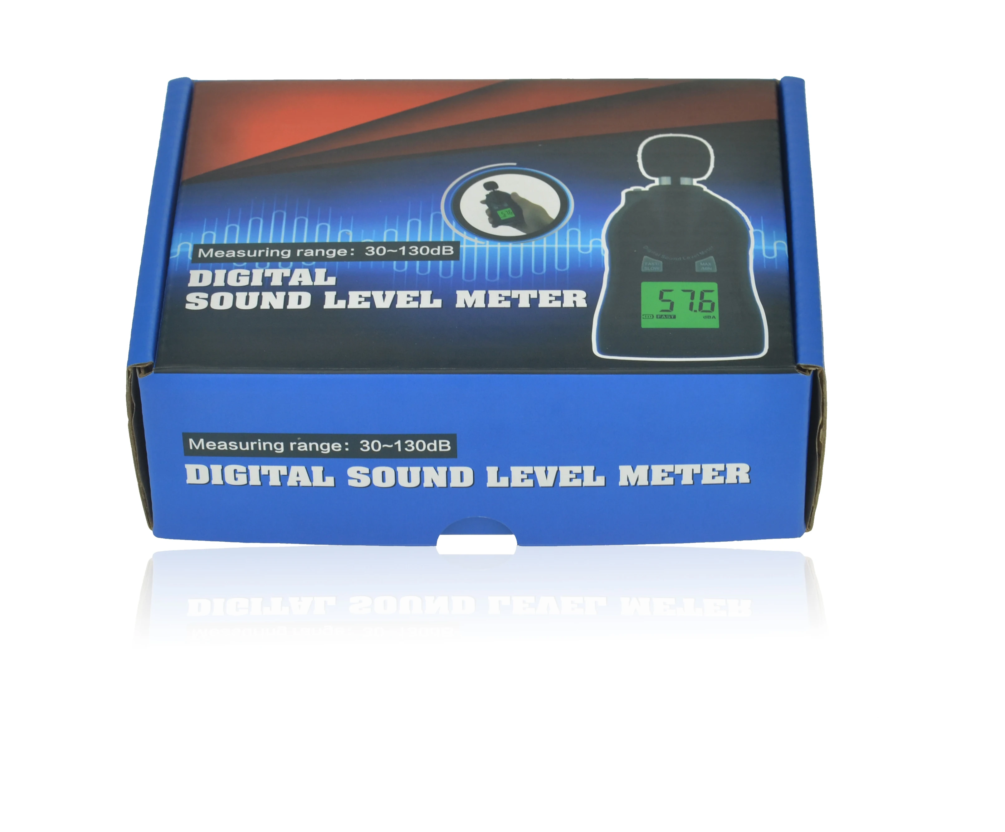 

Digital Sound Level Meter 30-130dBA for Factory Workshop Noise Monitoring Industrial Safety Tester Auto Backlight HP-882C