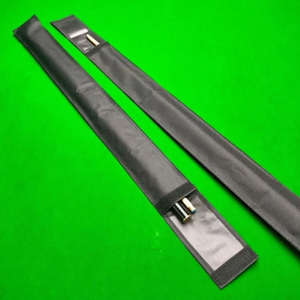 1/2 or 3/4 Split Billiard Cue Storage Bag Foldable Anti-knock Billiard Cue Dust Cover Anti-scratch Wear-resistant