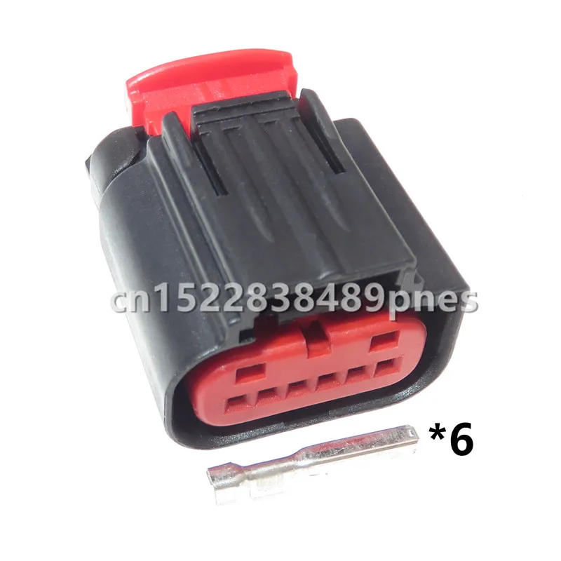 

6 Pole 1-1419168-1 Electronic Socket For Alloytec V6 DBW Accelerator Throttle Pedal Connector