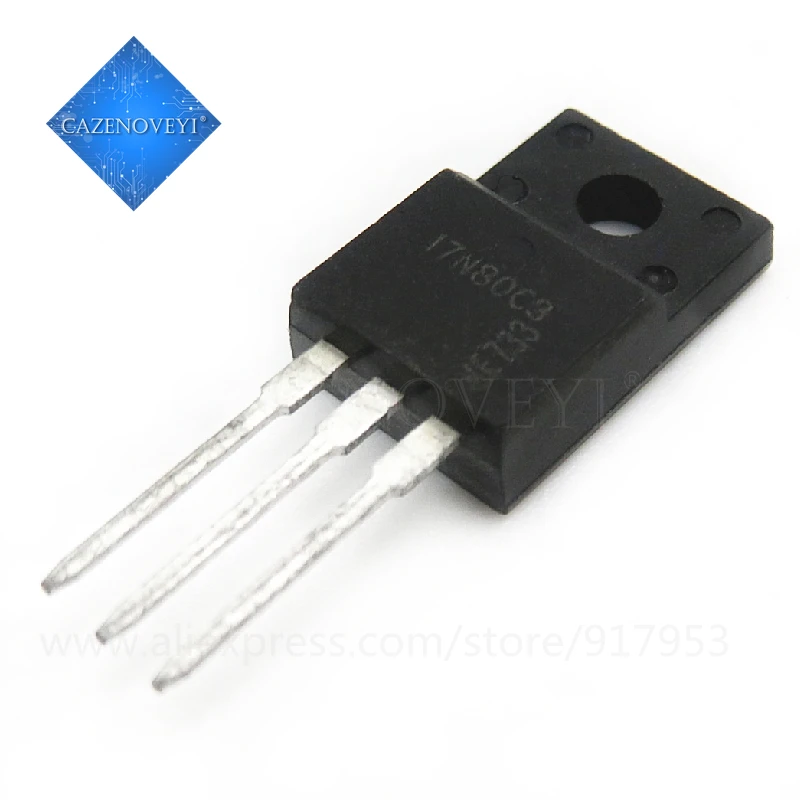 

5pcs/lot SPA17N80C3 17N80C3 17N80 TO-220F new original In Stock