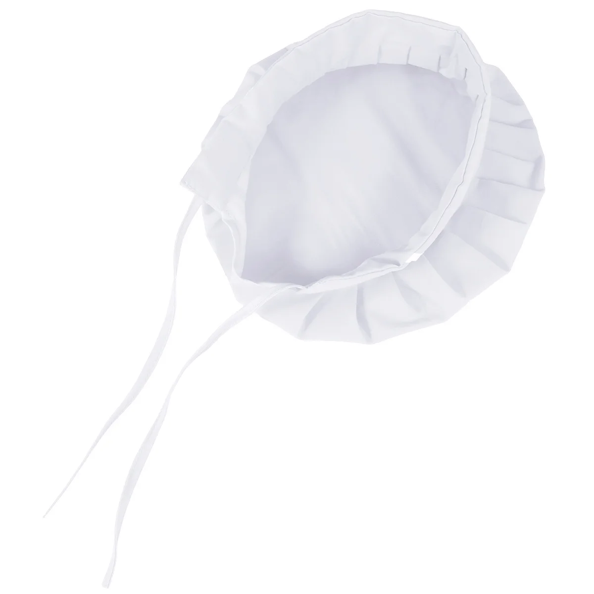 

1Pcs Dust-Proof Chef Cap Light Blue Adjustable Lace-Up Working Cap Catering Food Baking Hat Breathable Lightweight Cotton